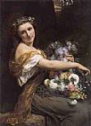Pierre-auguste Cot Canvas Paintings - Dionysia